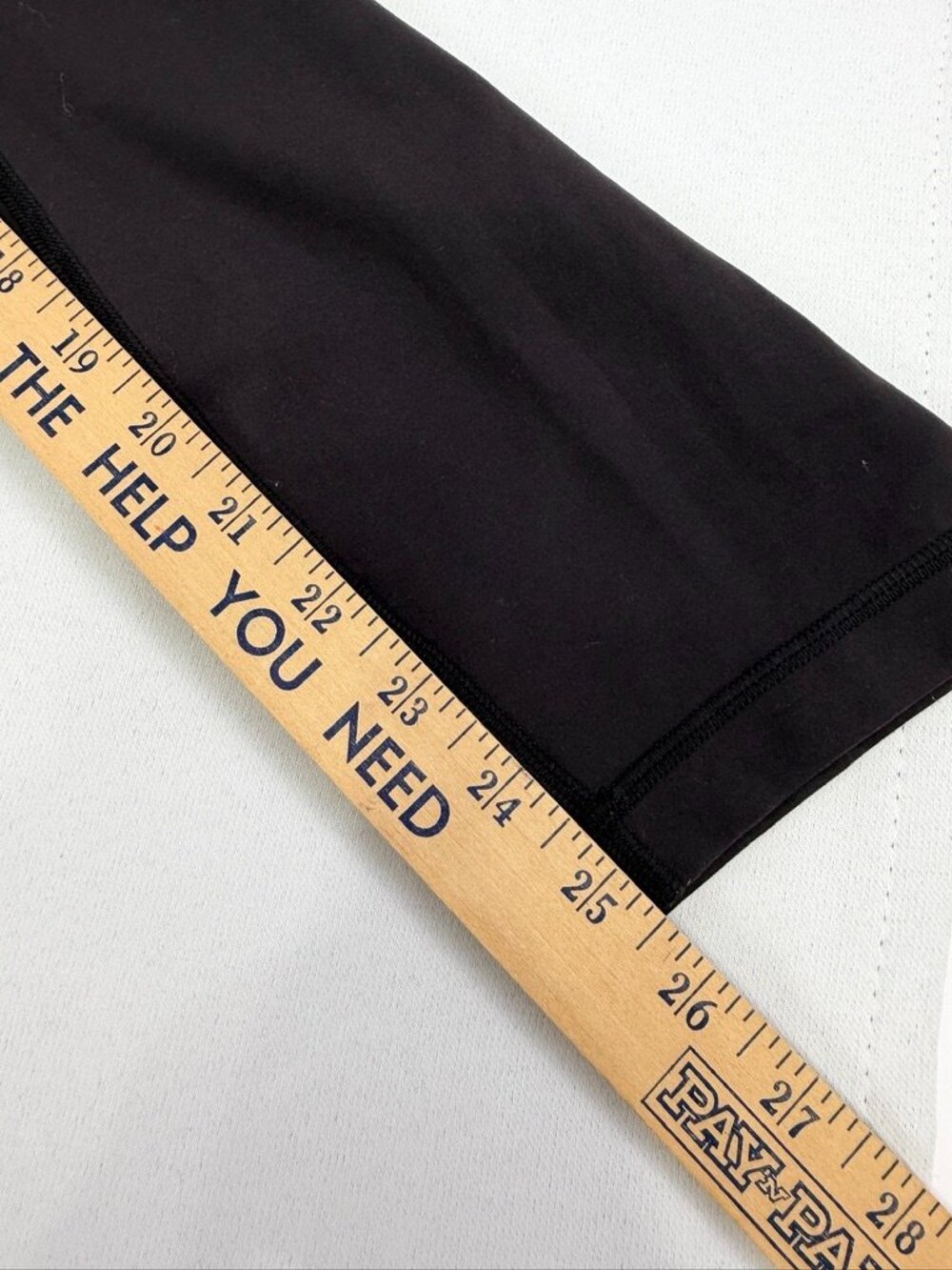 Lululemon High Rise 7/8 Leggings Black Size 6 - Picture 6 of 9
